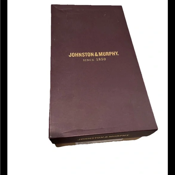 Johnston Murphy Vintage Oxford Wingtip Shoe Brown Leather Lace Size 9.5